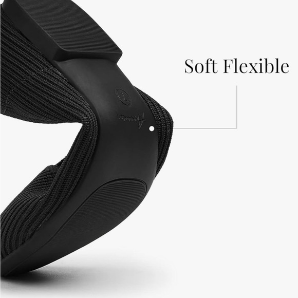 Arromic Black Flats Shoes for Women, Square Toe Ballet Flats Shoes 11 Wide - Picture 9 of 9
